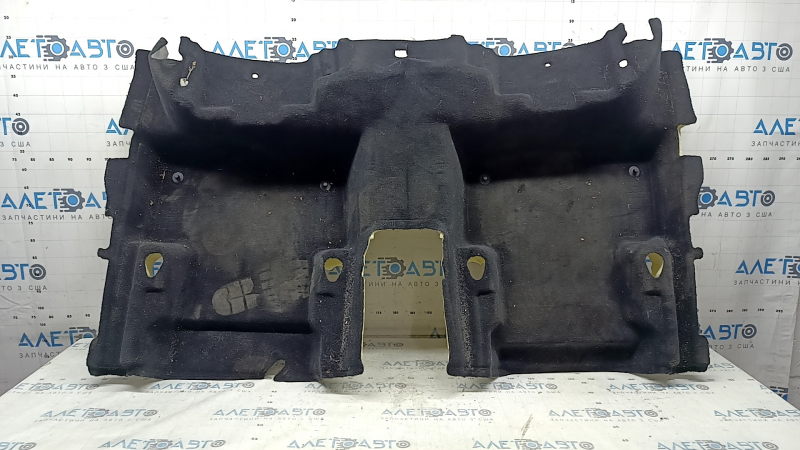 Покрытие пола заднее Volvo XC60 18-26 черное, под чистку