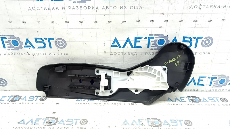 Накладка управления пассажирским сиденьем Ford C-max MK2 13-18 черная, под электро