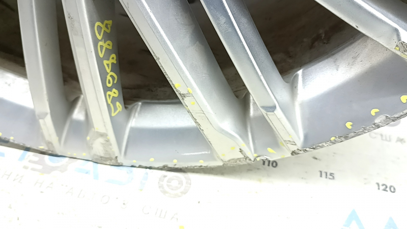 Диск колесный R19x8.5J ET40 Audi A4 B9 17-20 40W стиль, бордюрка