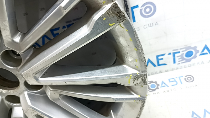Диск колесный R19x8.5J ET40 Audi A4 B9 17-20 40W стиль, бордюрка