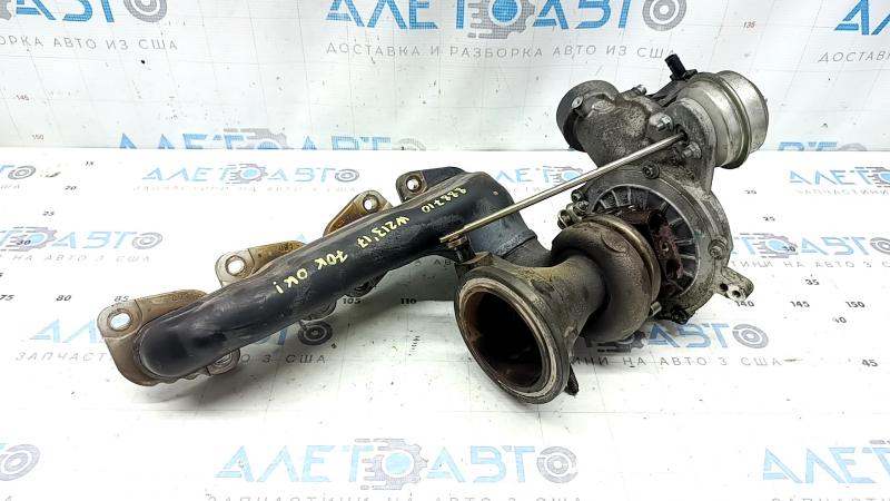 Турбина в сборе с коллектором Mercedes W213 E 300 17-19 2.0T 70к
