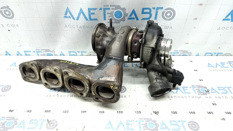 Турбина в сборе с коллектором Mercedes W213 E 300 17-19 2.0T 70к