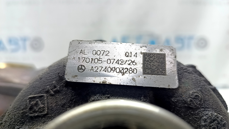 Турбина в сборе с коллектором Mercedes W213 E 300 17-19 2.0T 70к