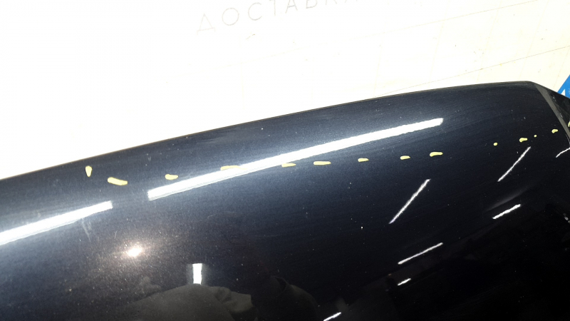 Капот голый Audi Q5 80A 18-24 синий LX5R, алюминий, песок, в клее