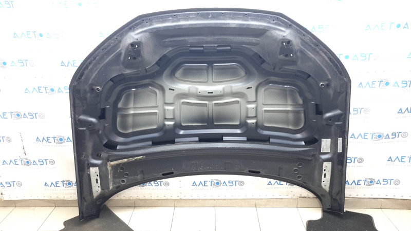 Капот голый Audi Q5 80A 18-24 синий LX5R, алюминий, песок, в клее