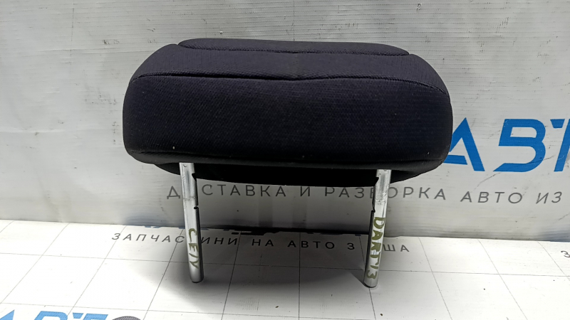Подголовник 2 ряда центральный Dodge Dart 13-13 ткань, черный, выгоревший