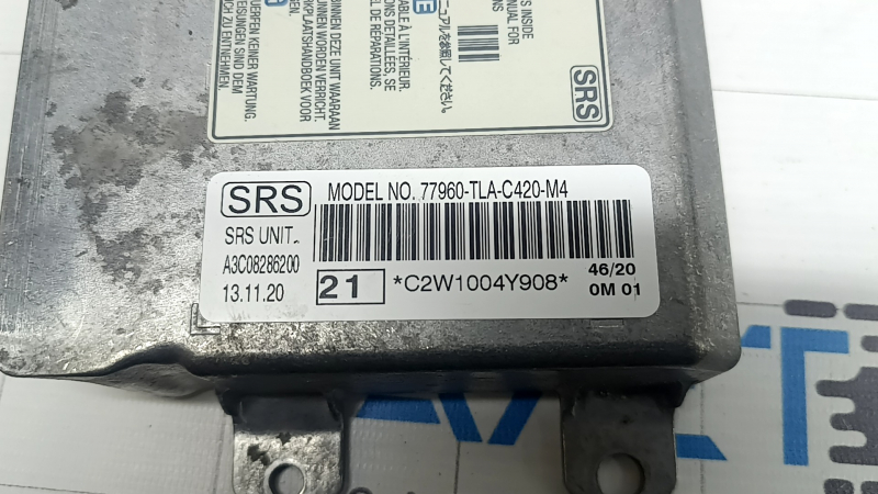 Модуль srs airbag компьютер подушек безопасности Honda CRV 21-22 hybrid