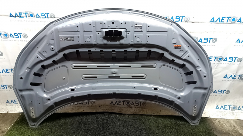 Капот голый Nissan Ariya 23-26 серый KBY, алюминий, тычки