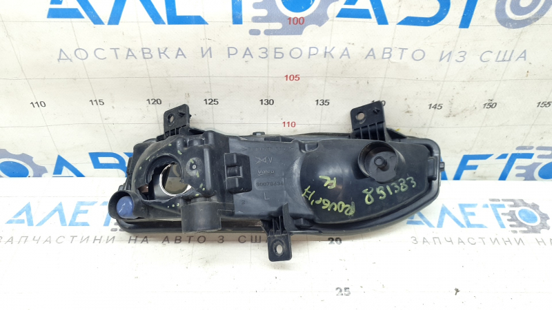 Противотуманная фара птф левая Nissan Rogue 17-20 песок, царапины, треснут корпус