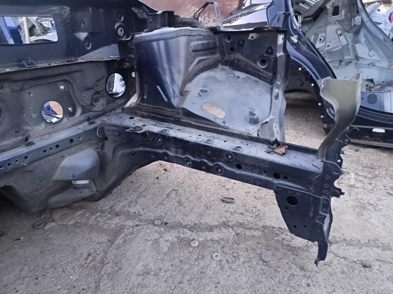 Panou lateral stânga față pentru Nissan Rogue 14-20 pe caroserie, albastru
