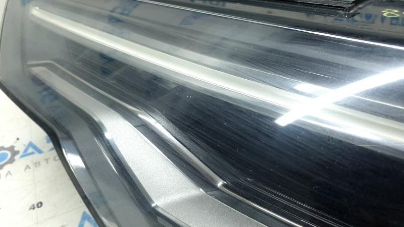 Фара передняя левая в сборе Audi A6 C8 19-24 LED, Matrix beam с уплотнителем, песок