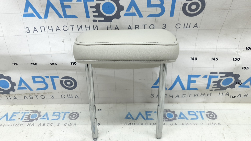 Подголовник 2 ряда центральный Audi A6 C8 19-25 кожа светло-серая