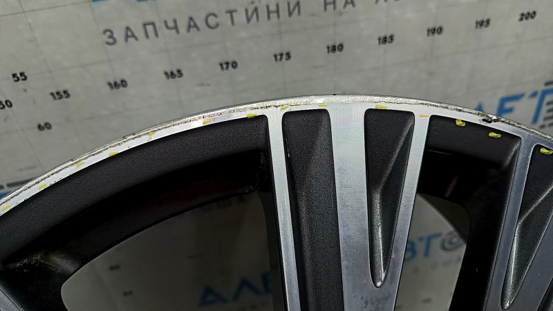 Диск колесный R20 8,5J ET:43 Audi A6 C8 19-24 стиль C1S легкая бордюрка, коррозия