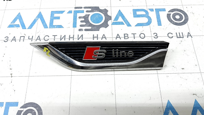 Молдинг крыла передний левый Audi A5 F5 18-25 хром, S-Line