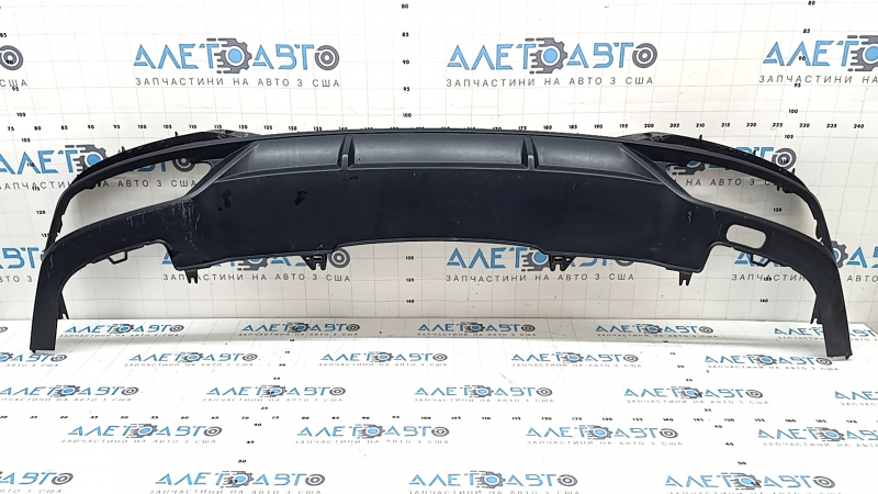 Губа заднего бампера Audi A5 F5 20-25 структура глянец, S-Line, царапины
