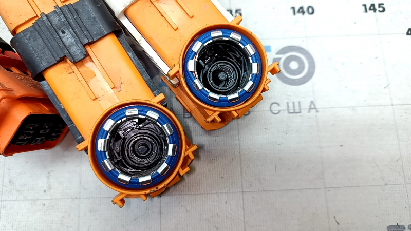 Зарядный порт в сборе с кабелем левый Audi E-Tron 19-23 под 1 зарядку