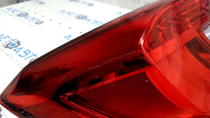Фонарь внешний крыло левый Honda Accord 18-20 hybrid, царапины, потёрта