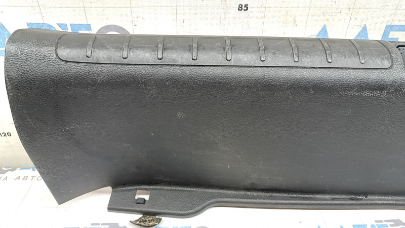 Накладка проема багажника Honda Accord 18-22 черная, царапины, потерта