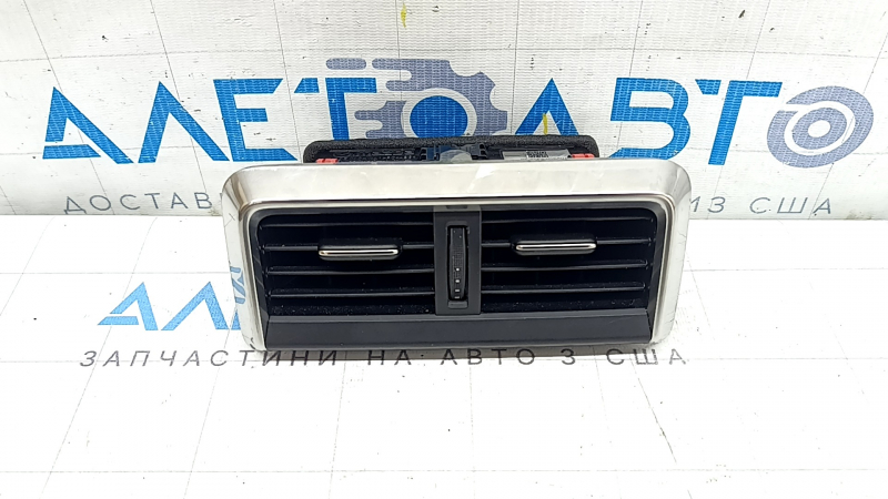 Дефлектор воздуховода центральной консоли Mazda CX-90 24-26 черный, хром