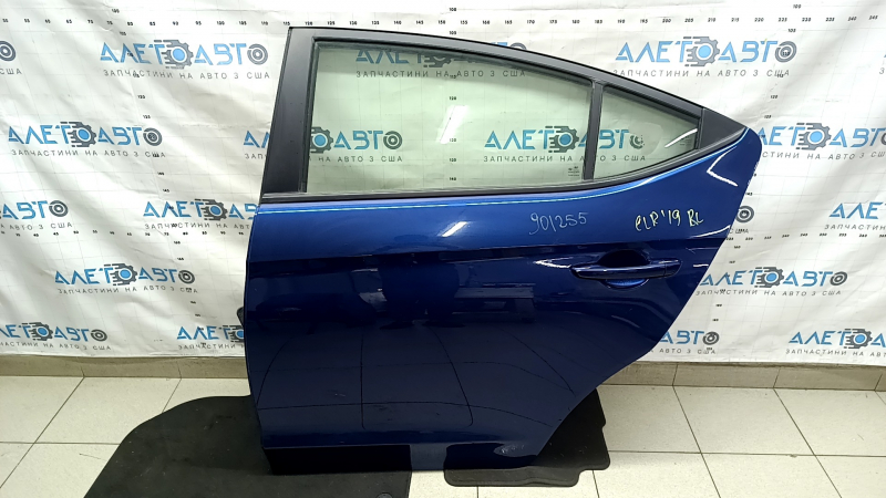 Дверь в сборе задняя левая Hyundai Elantra AD 17-20 синий VU