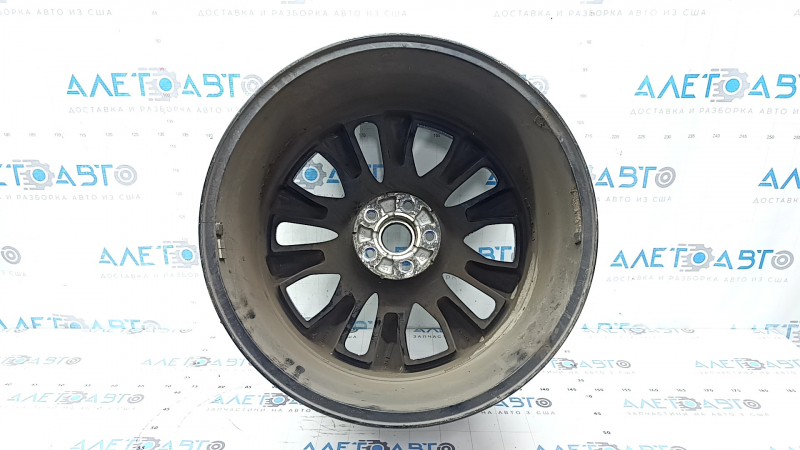 Диск колесный R21 x 9.5J ET45 Mazda CX-90 24-26 черный с серебром, бордюрка