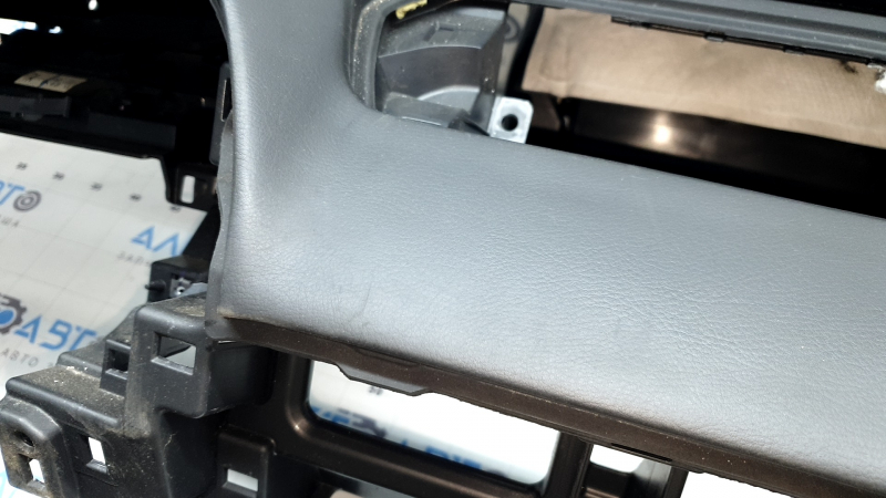 Торпедо передняя панель с AIRBAG Mazda CX-9 16-23 черная, царапины
