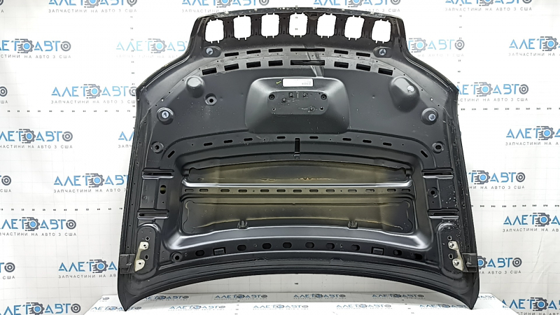 Капот голый Jeep Cherokee KL 19-23 алюминий, черный PXJ, крашен 0,3, тычки