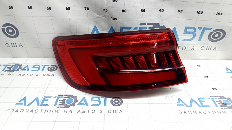 Фонарь внешний крыло левый Audi A4 B9 17-17 седан LED, царапины