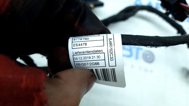 Проводка двери передняя левая BMW X7 G07 19-23 keyless, доводчик