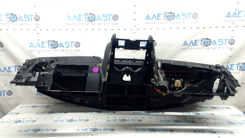Торпедо передняя панель с AIRBAG Ford Mustang mk6 15-20 черная