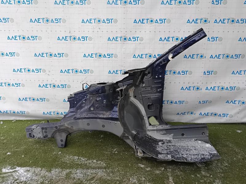 Четверть передняя правая Lexus ES300h ES350 13-18 отпилена, синяя