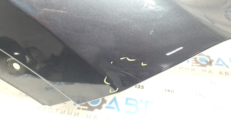 Aripă față dreapta BMW X5 G05 19-26 aluminiu, grafit C27, zgârieturi adânci