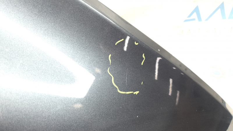 Aripă față dreapta BMW X5 G05 19-26 aluminiu, grafit C27, zgârieturi adânci