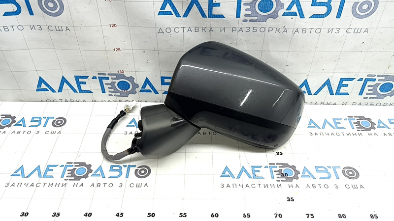 Зеркало боковое левое Subaru Forester 19-24 SK 9 пинов, подогрев, графит