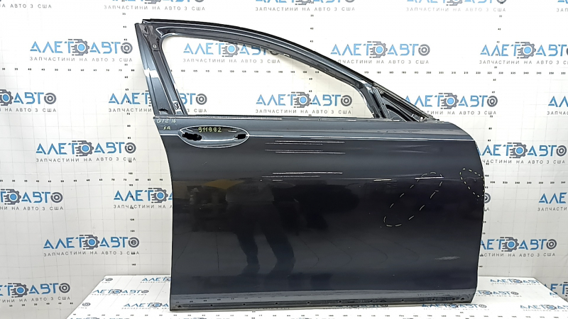 Дверь голая передняя правая BMW 7 G11 G12 16-22 графит B41, вмятины