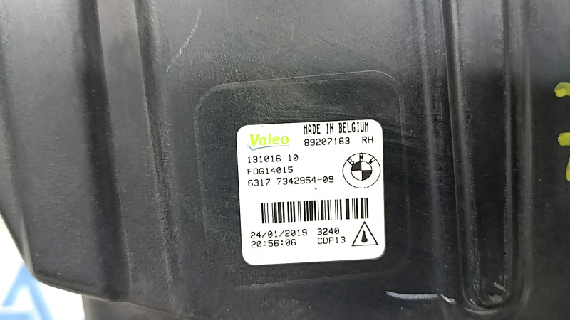 Противотуманная фара птф правая BMW 7 G11 G12 16-19 под полировку
