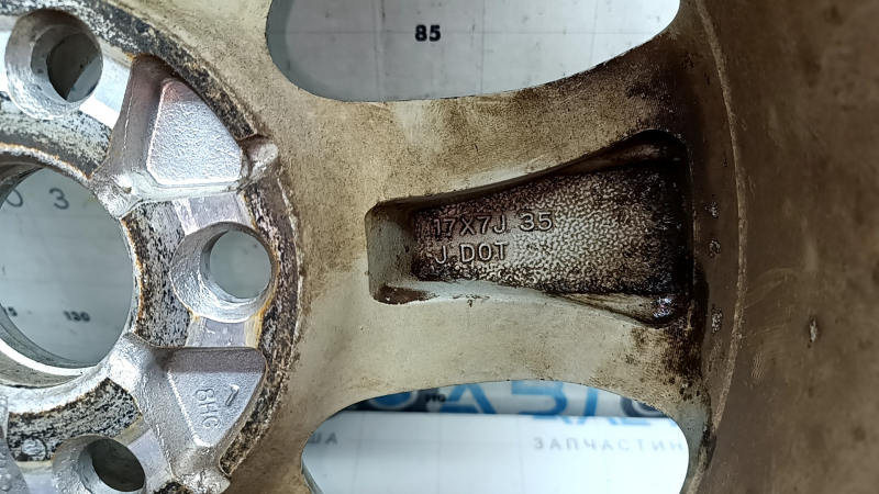 Диск колесный R17 x 7J Toyota Rav4 19-21 легкая бордюрка