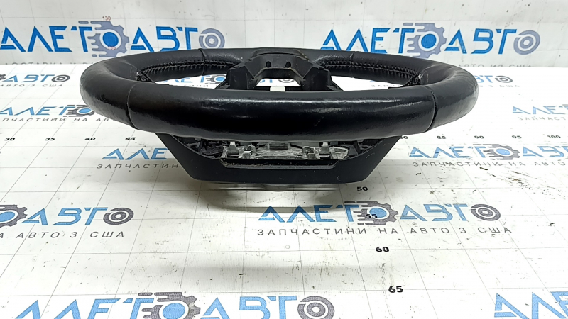 Руль голый Ford Fusion mk5 17-20 кожа черная, царапины, потерт