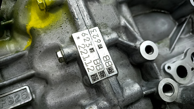 Двигатель Subaru Forester 25-26 2.5 FB25D 69 миль, запустился, компрессия 15-15-15-15