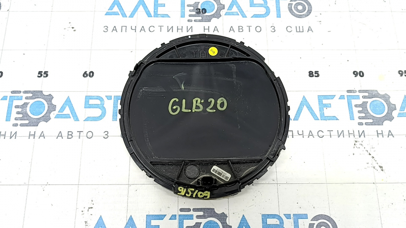 Эмблема решетки радиатора grill Mercedes X247 GLB 20-26 под радар, с подогревом, нет обрамления, царапины