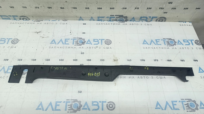 Garnitură de etanșare aripă capotă stânga pentru Audi A5 F5 18-25, exterior, plastic, elemente de fixare rupte