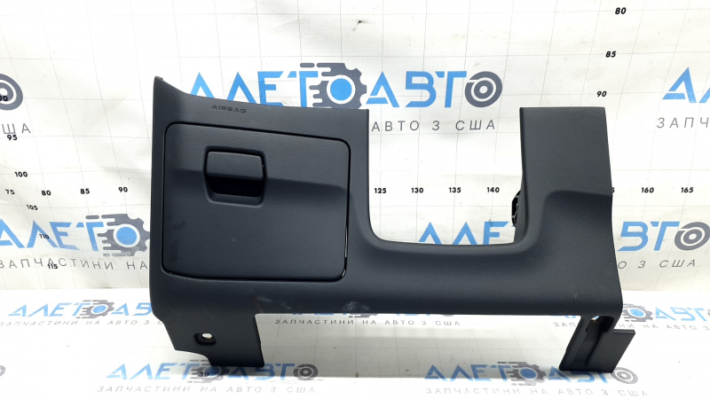 Накладка колени водителя Audi A5 F5 17-24 черная, в краске