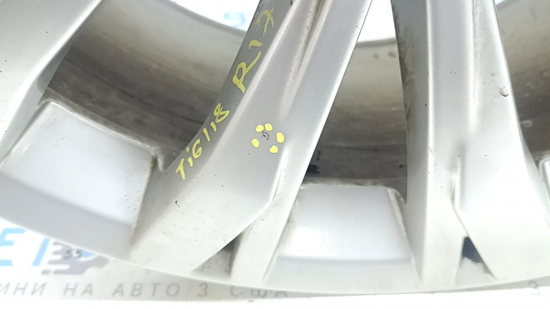 Диск колесный R17 x 7J VW Tiguan 18-20 Montana бордюрка