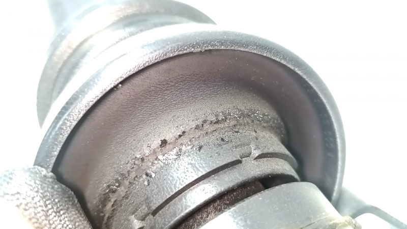 Карданный вал кардан Audi A5 F5 18-22 5D микротрещины на подвесном