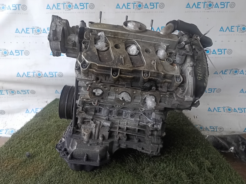 Двигатель Audi Q7 16-19 CREC 3.0T 116к 9-9-9-9-9-9, запустился