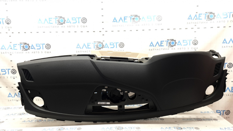 Торпедо передняя панель с AIRBAG Audi A4 B9 17-20 темно-серая с бежевым