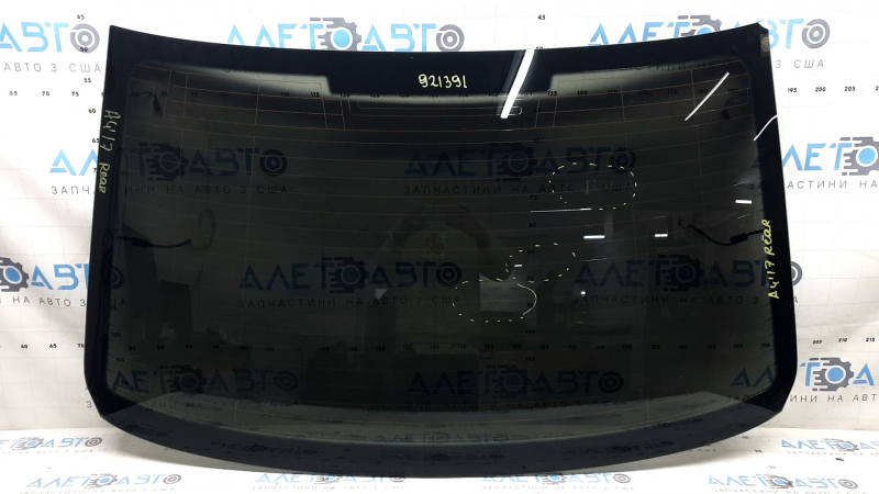 Стекло заднее Audi A4 B9 17-19 подогрев, царапины