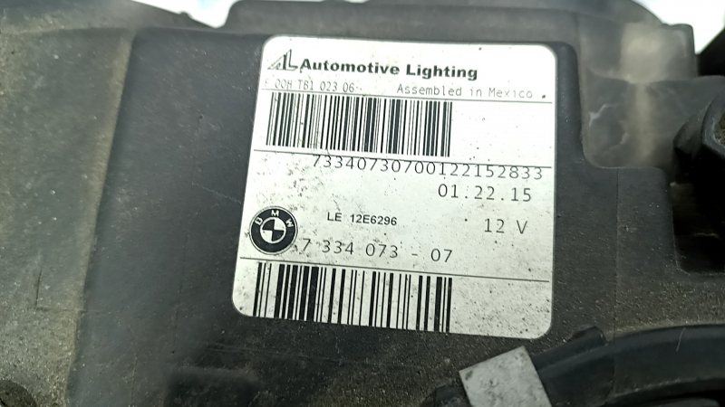 Фара передняя левая BMW X3 F25 15-17 галоген, потерта