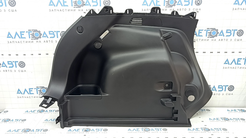 Обшивка арки нижняя левая Jeep Compass 17-26 черная, с карманом