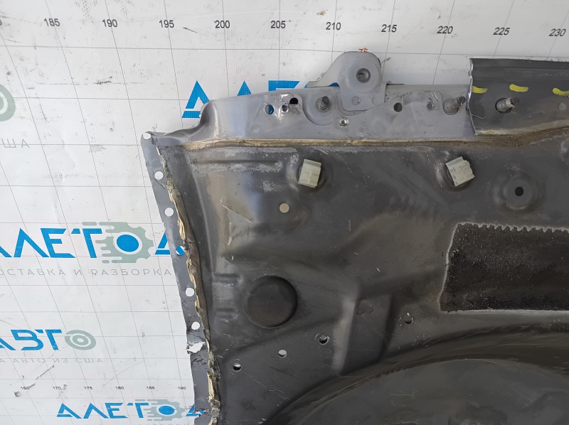 Корыто багажника Subaru Forester 19-24 SK высверлено, графит